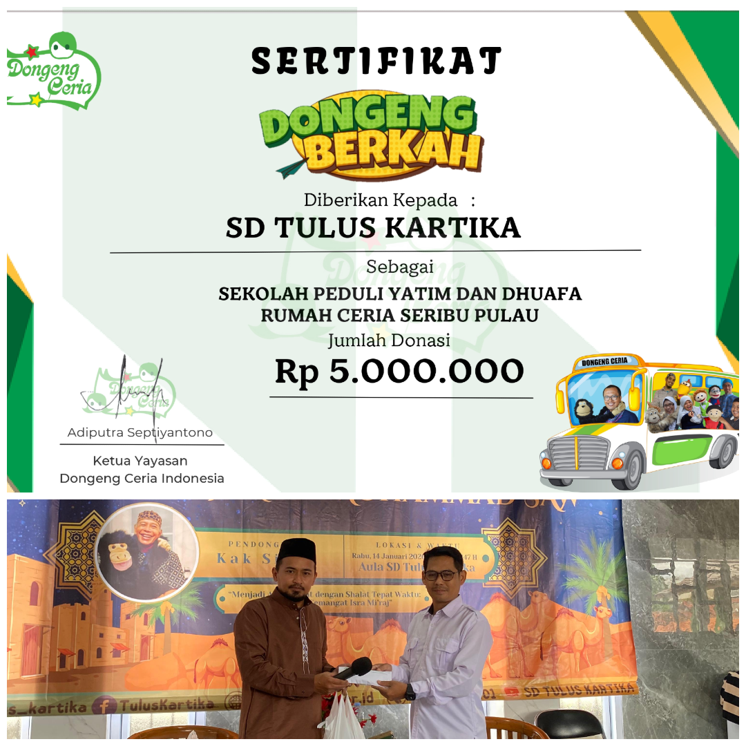 Sedekah Peduli Yatim dan Dhuafa Rumah Ceria Seribu Pulau dalam memperingati Kegiatan Isra Miraj 